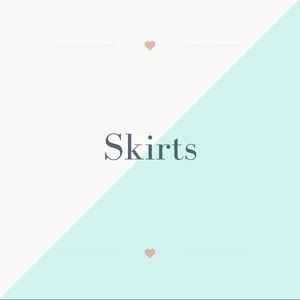 Skirts, skirts, skirts!!